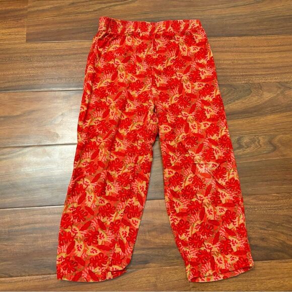 Lion King Vintage Disney Store red/pink jungle pattern pants - Picture 3 of 6